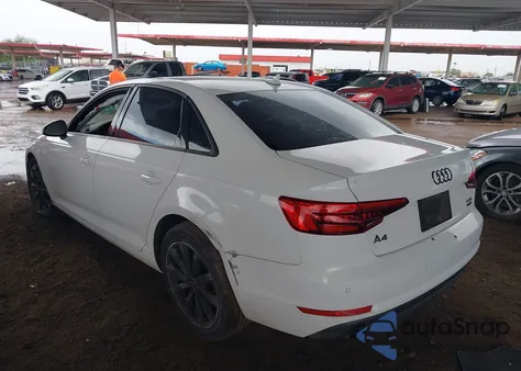 2017 Audi A4 2.0T Premium z USA, uszkodzony, nr VIN WAUANAF48HN002144